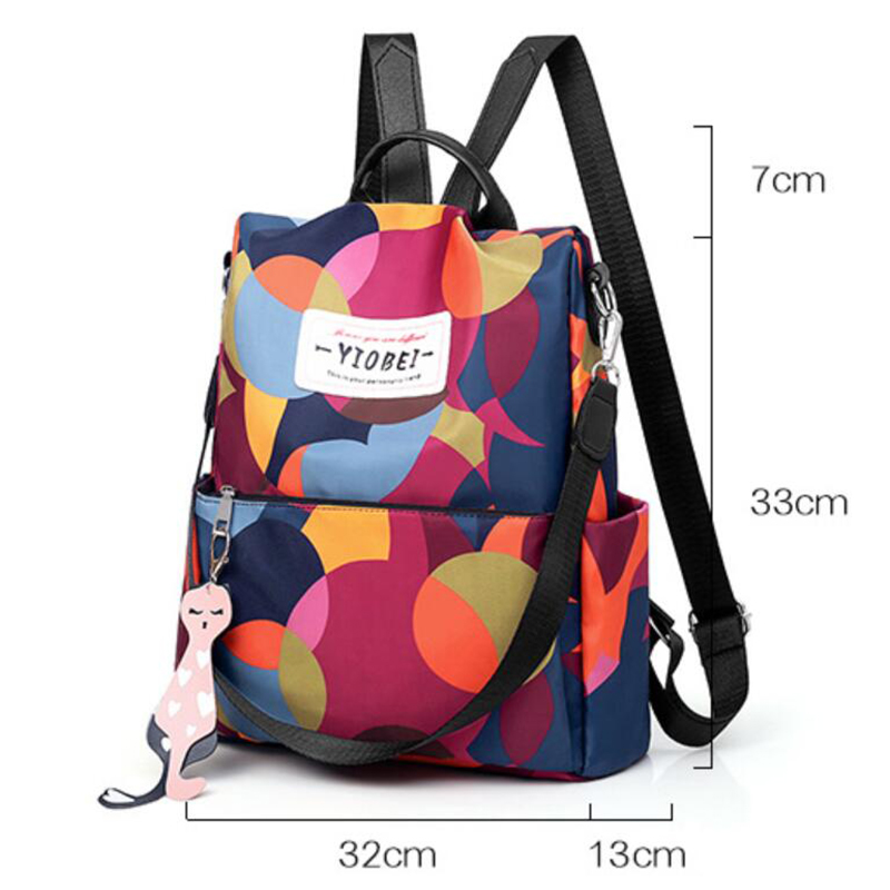 Mochila oxford à prova d'água  - Travel Backpack Anti Theft avaliação e preço